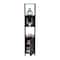 Organize It All 67" Espresso 5-Shelf Ambassador High Cabinet